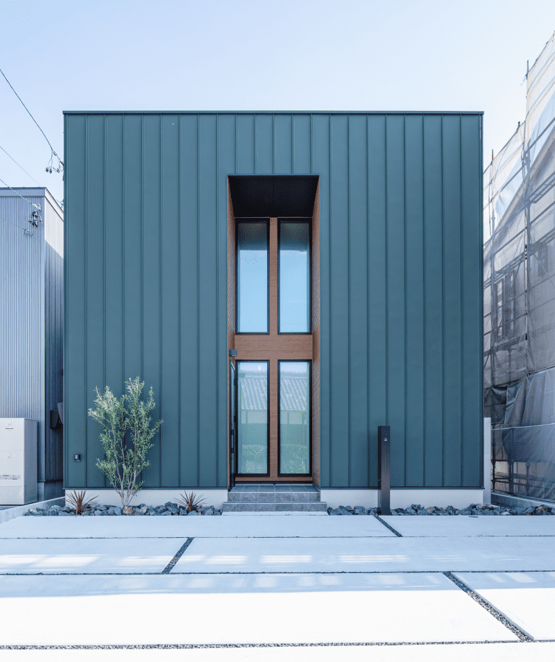 シンプルなアーバンスタイルの家