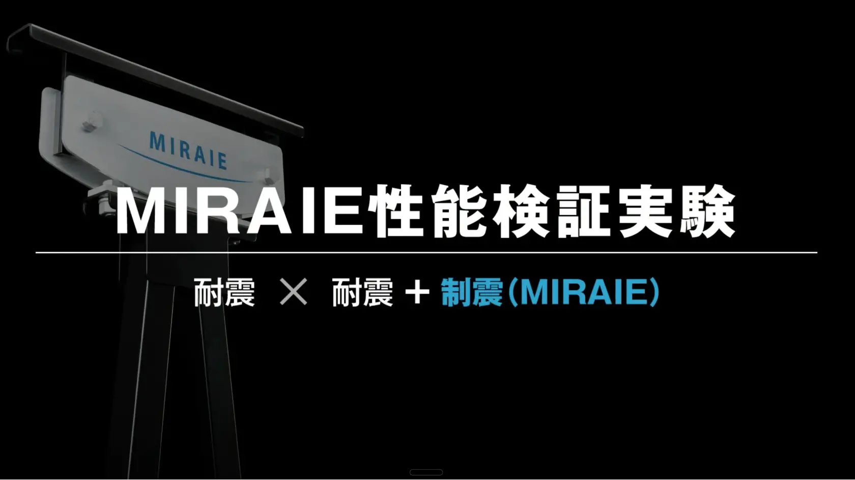 MIRAIE性能検証実験